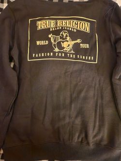 New True Religion Kids Zip Up Hoodie, Unisex, XL And L