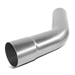 45 DEGREE DIY CUSTOM MANDREL EXHAUST TUBING, 3" OD, MILD STEEL,UNIVERSAL FIT