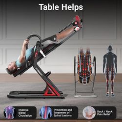 New in BoxInversion Table FIX BACK PAIN