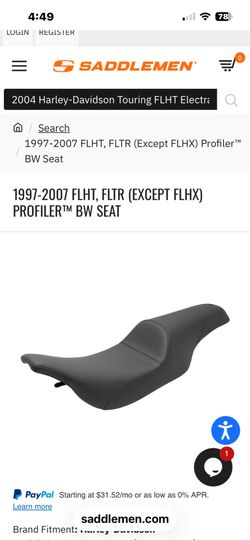 Saddlemen Seat