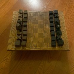 Handmade Wooden Chess Set