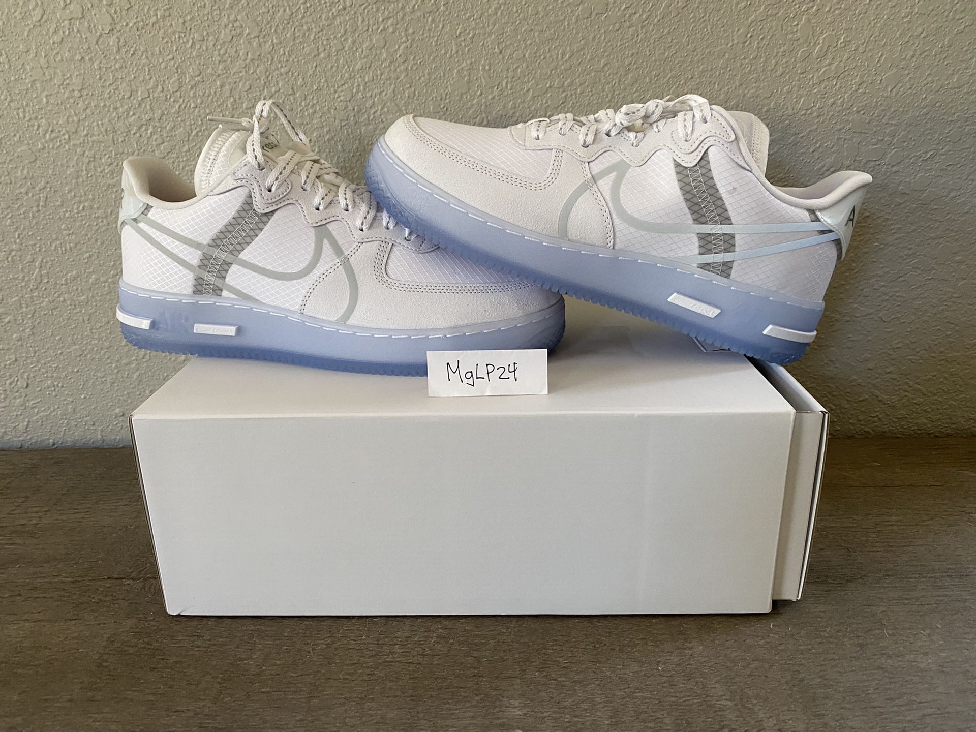 Nike Air Force 1 React White sz. 9.5 Brand new with box