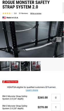 Rogue Monster Safety Strap System