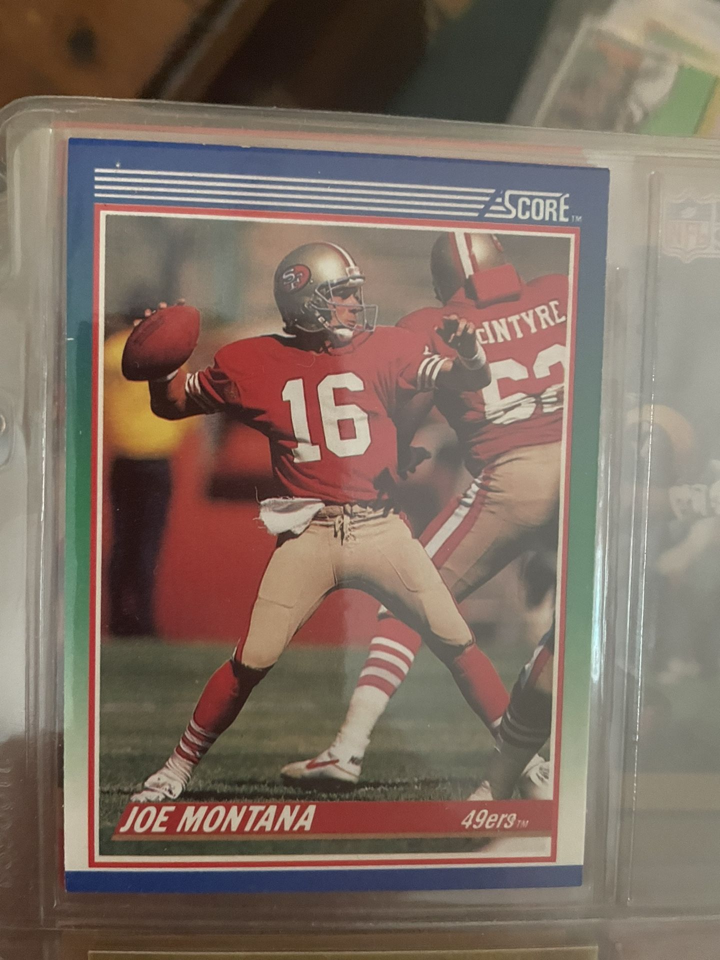 1990 Score #1 Joe Montana And Jerry Rice