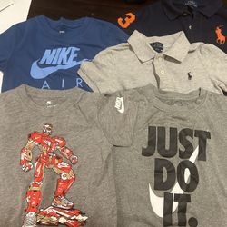 Nike & Polo Shirts Size 4