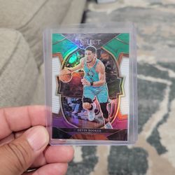 Devin Booker  Select Concourse Tri -Color Silver Prizm Basketball Card 