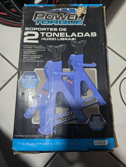 Power Torque 2-Ton Jack Stands Set of 2