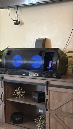 Black Sony speaker