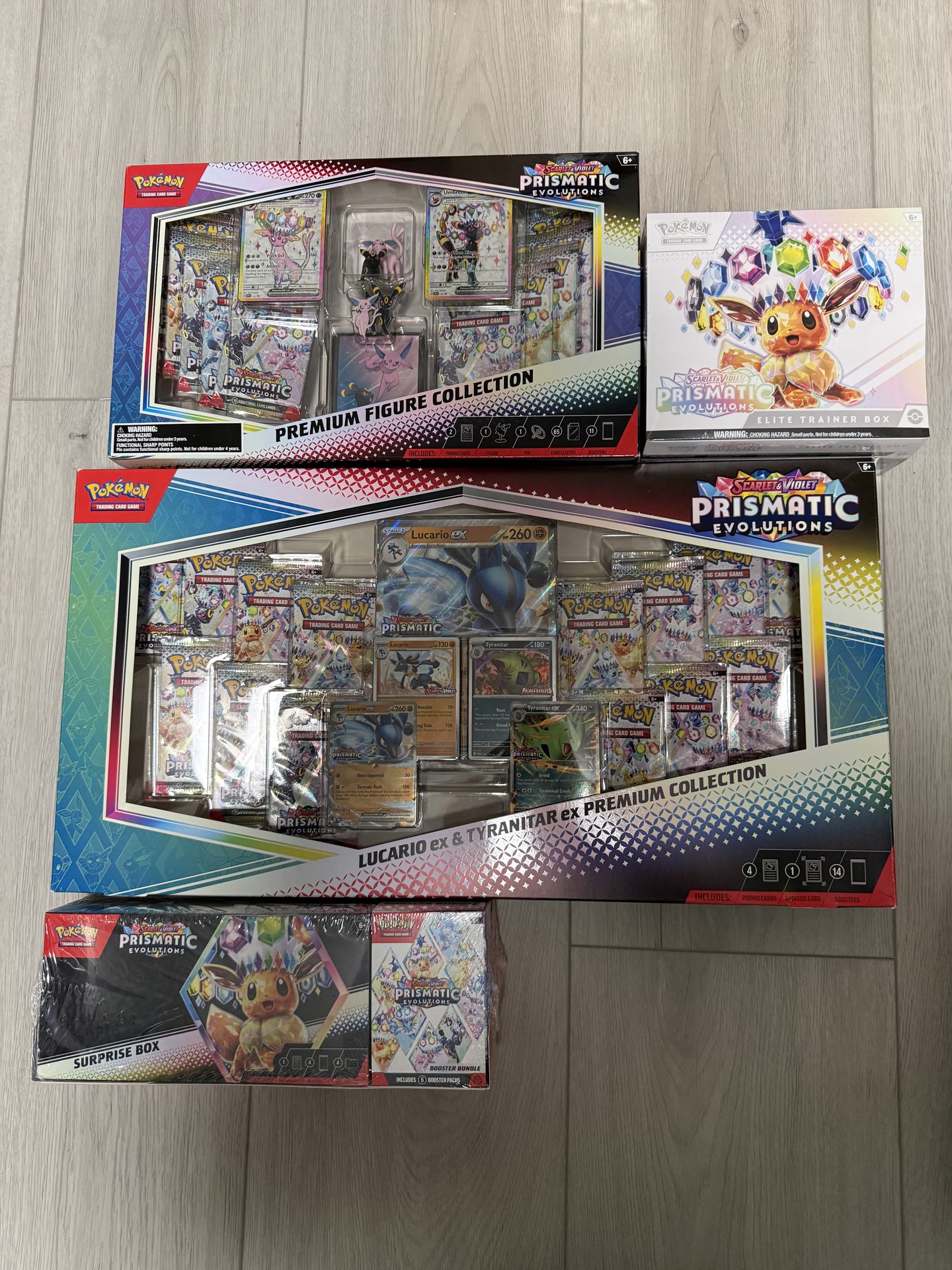 Pokemon Prismatic Evolution Lot