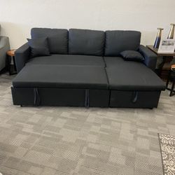 Black Sleeper Sofa