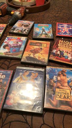 DVDs 3.00 each