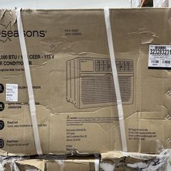 Seasons 10,000 BTU 115-Volt Through the Wall Unit Window Air Conditioner Only. New! 