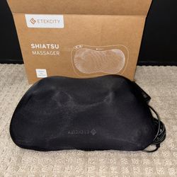 Electric Shiatsu Massager with Heat Function