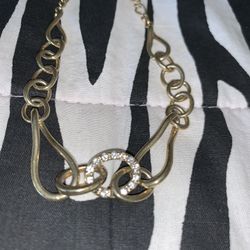 Necklace With Rhinestone