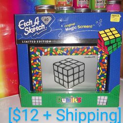 Etch A Sketch Rubik's Edition Brand New