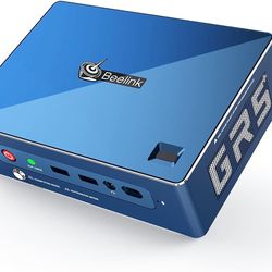 Beelink GTR PRO Mini PC 512GB NVMe SSD + 1TB HDD 3550H 16GB Windows 11 - New Open Box