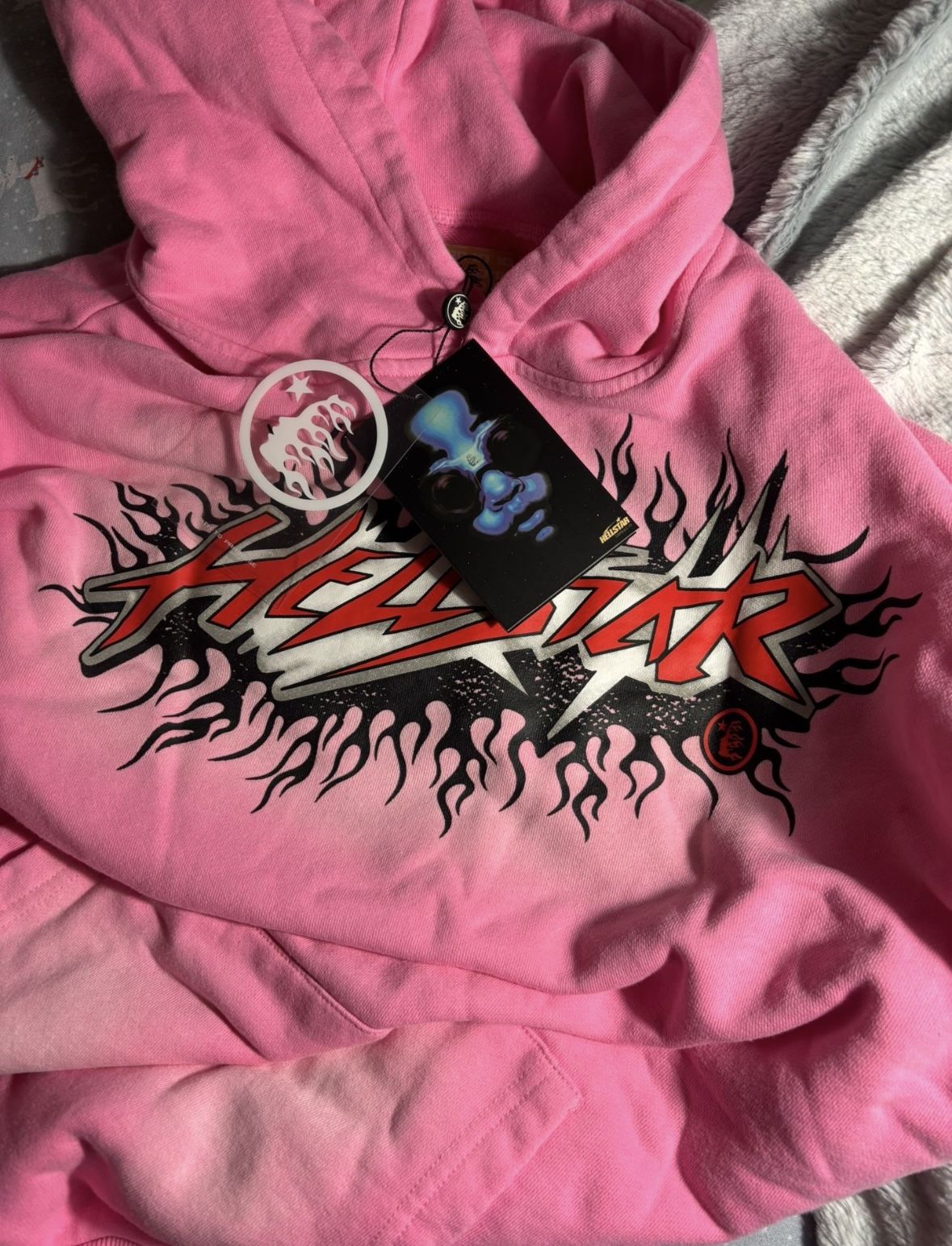 TOP RARITY PINK HELLSTAR HOODIE‼️‼️