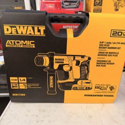New Dewalt 20V Max 5/8 SDS Plus Rotary Hammer Drill Kit 