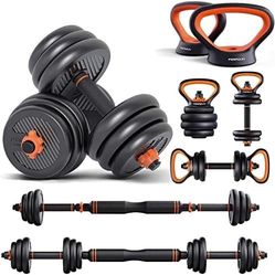 88.2 lbs/66.1 lbs/44.1 lbs adjustable set for full body training