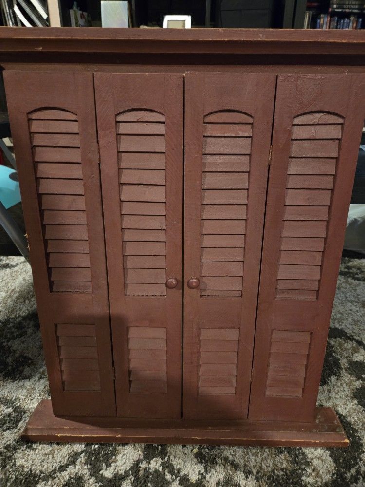Window Mirror With Shutters