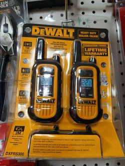 Dewalt New 1w Walkie Talkie 