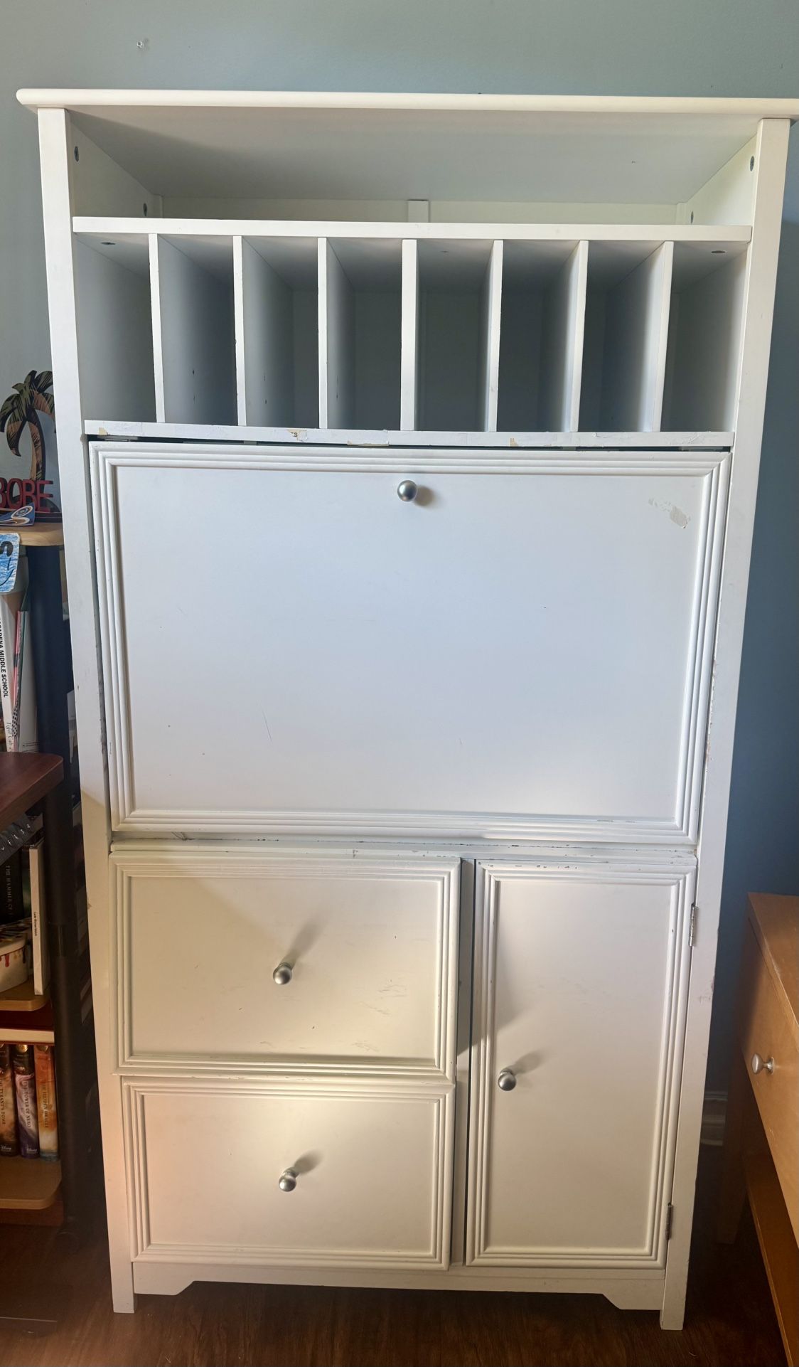 White Secretary Desk