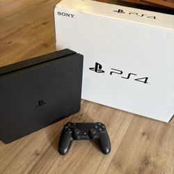 PS4 Slim 1TB With Controller PlayStation