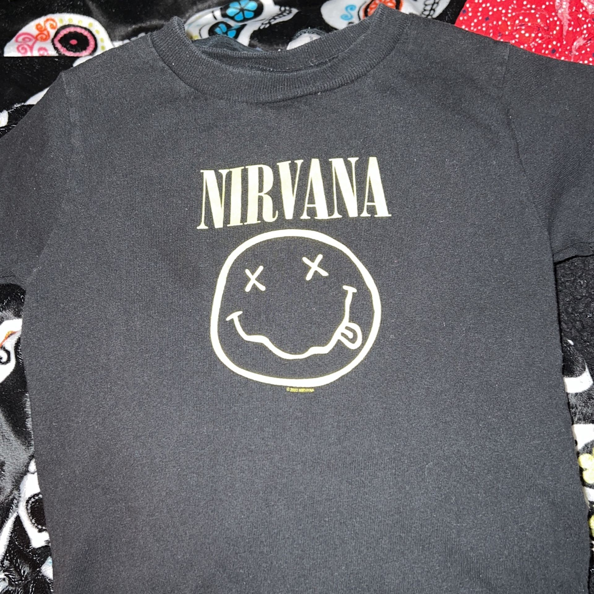 Toddler Black Nirvana T-Shirt