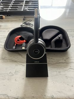 Jabra Evolve 75 Bluetooth Headset with Dock