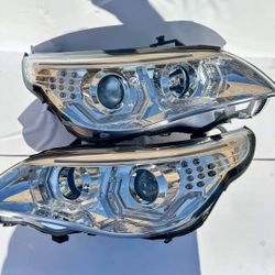 04-07 BMW 525i/530i/525xi/530xi/550i/545i LED HEADLIGHTS FAROS CALAVERAS MICAS LUCES