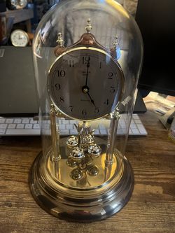 Loricron Quartz WestminsterClock Anniversary German Rare Vintage Working