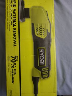RYOBI Detail Sander Compact Handheld Power Sanding Polishing Tool