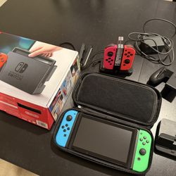 Nintendo Switch Console with Accessories (v1 low serial number)