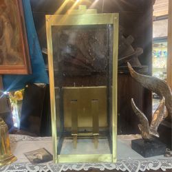 Quoizel Outdoor 2light Brass Wall Lantern 