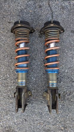 Öhlins DFV Subaru Front Inverted Coilovers With Swift Springs 