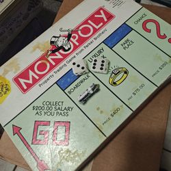 Vintage Monopoly 