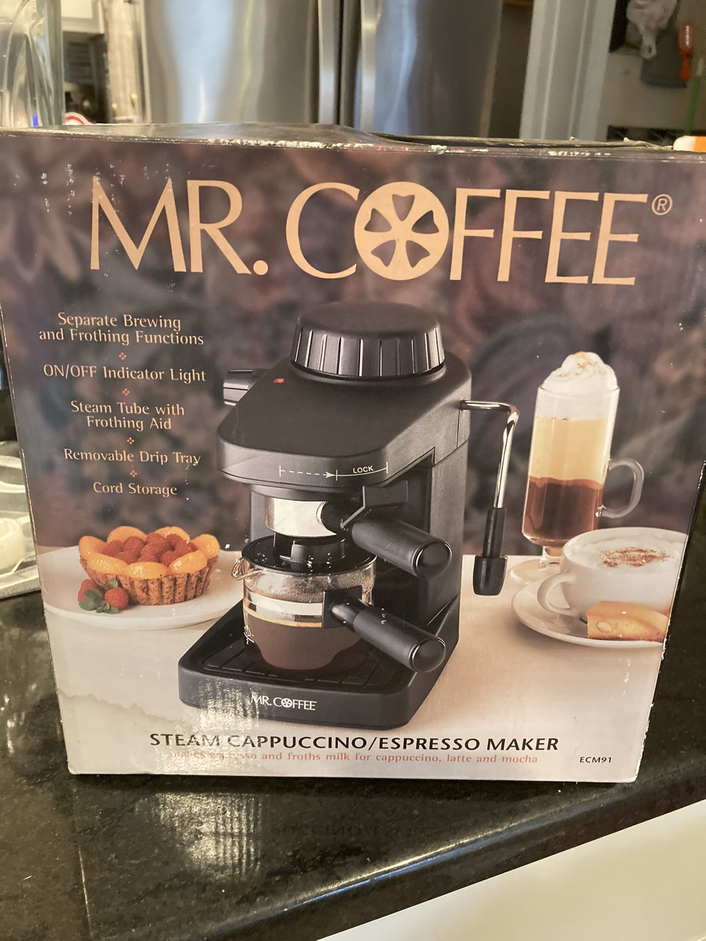 Mr. Coffee Steam Cappuccino / Espresso Maker