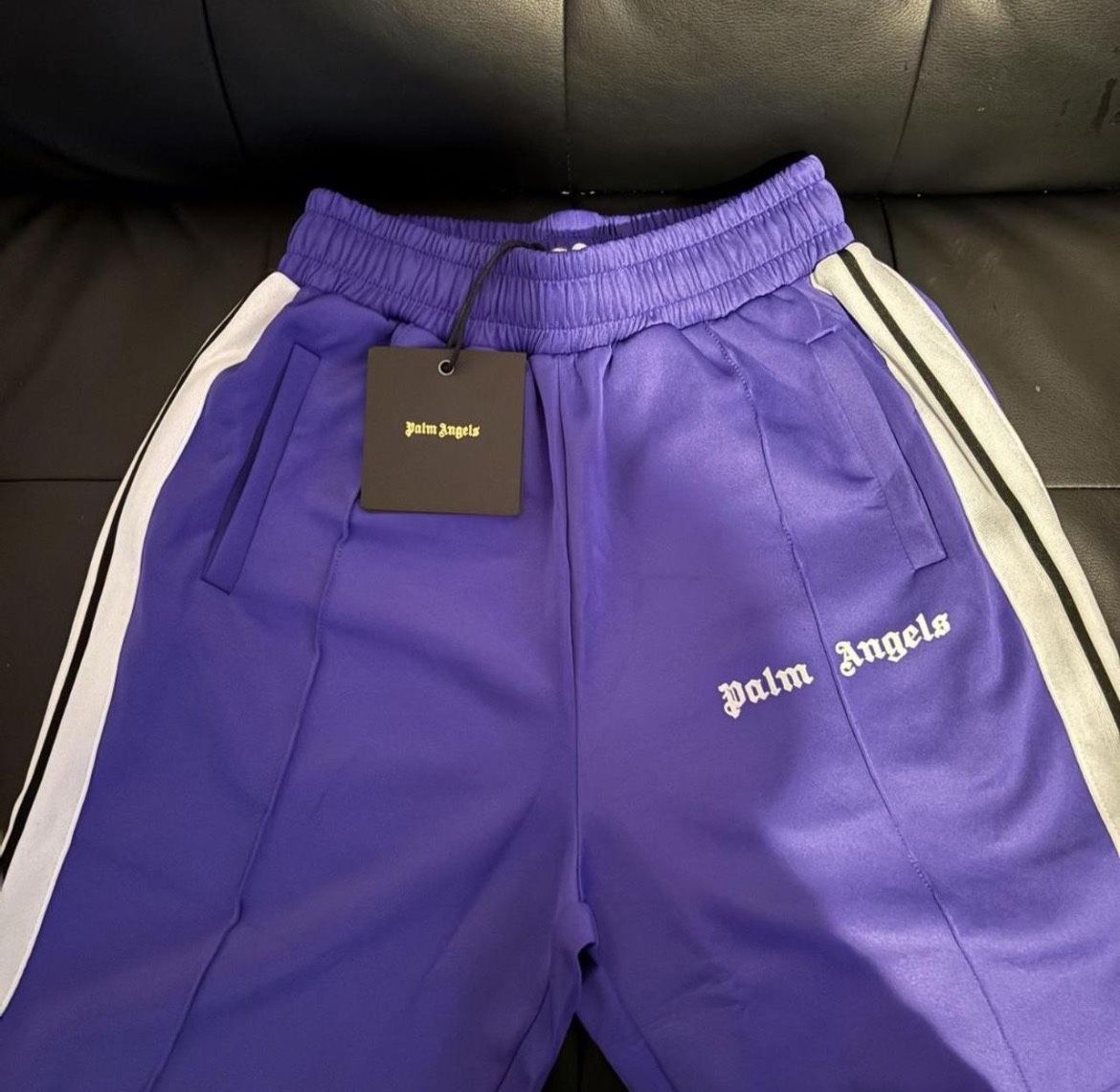 purple palm angels shorts