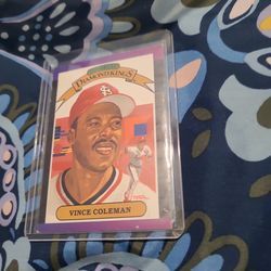 Vince Coleman card