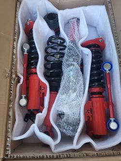 2018-2024 Toyota Camry se/xse Red Coilover Suspension Kit Full Set