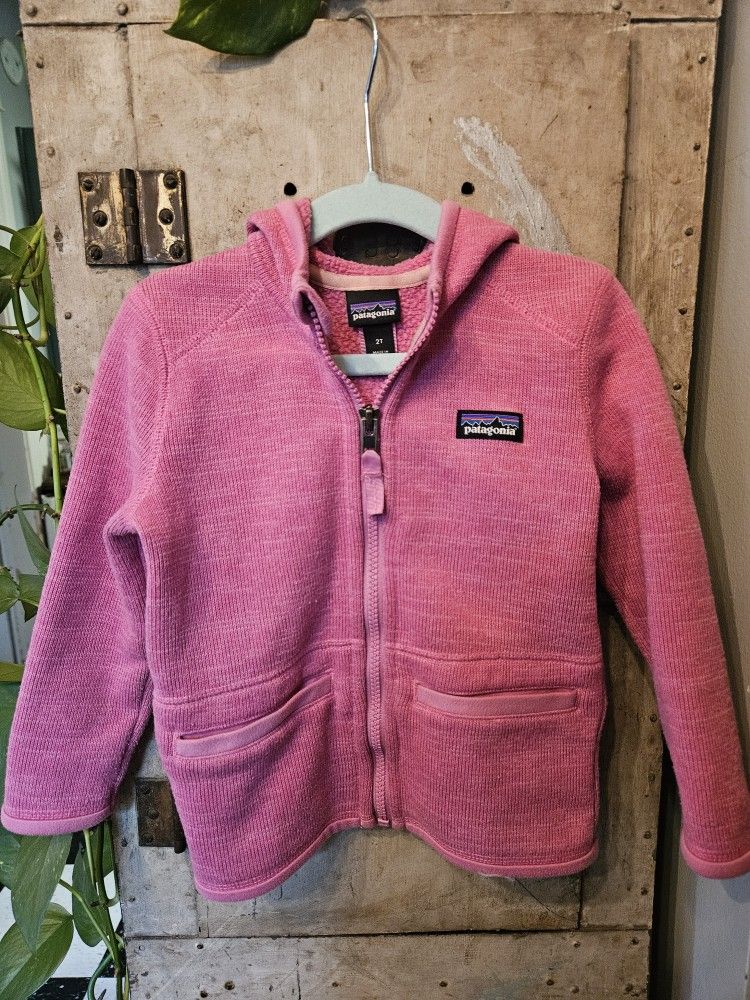 Patagonia Pink Better Sweater Zip-up Fleece Jacket