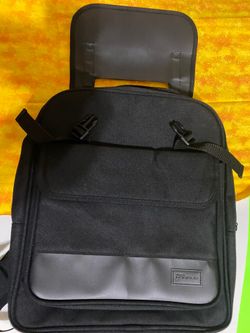 Targus Mens Black Canvas College Backpack