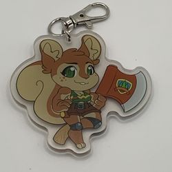 Kemono Cafe Jill the Squirrel Charm