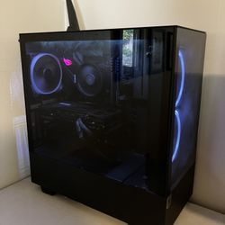 Gaming PC With Monitor