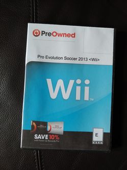 wii pro evolution soccer