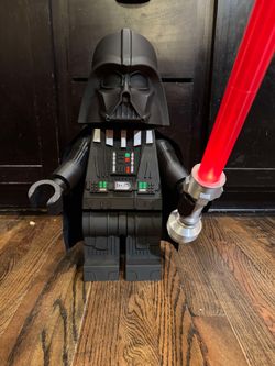 Giant LEGO Darth Vader w/Lightsaber