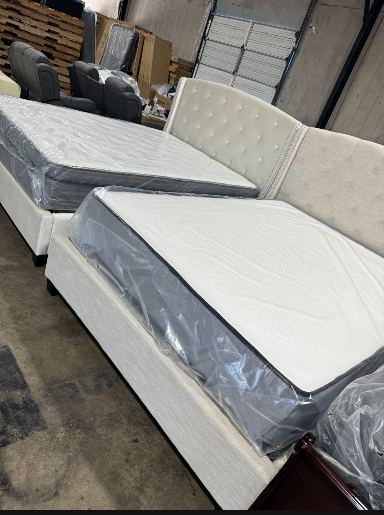 NEW TWIN FULL QUEEN AND KING BEDS MATTRESS AND BOXSPRING FINANCING AVAILABLE 