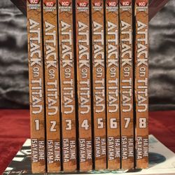 Manga attack on titan, Berserk, and tokyo ghoul 