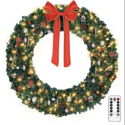Outdoor Christmas Wreath 48”