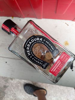 Herradura Reposado Tequila 1.75L Empty Bottle